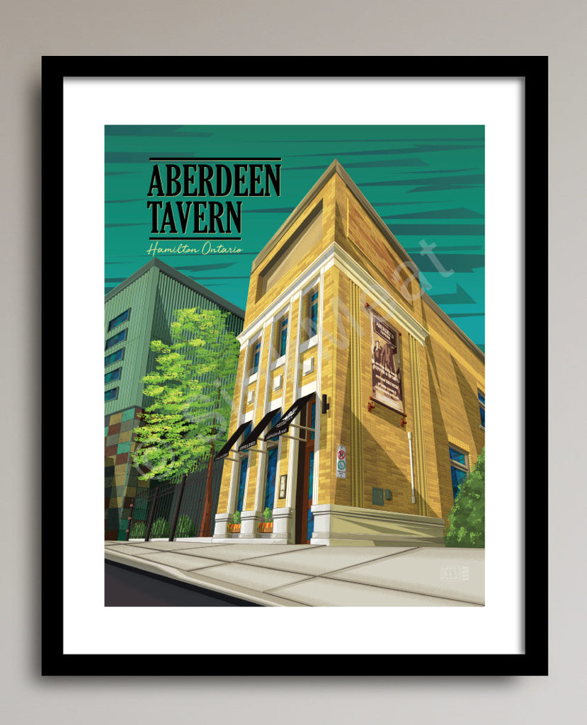 Aberdeen Tavern Art Print