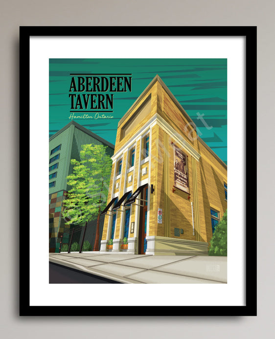 Aberdeen Tavern Art Print