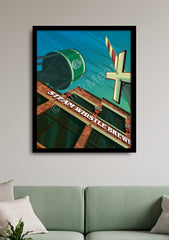 Steam Whistle Brewery 16x20 No Border