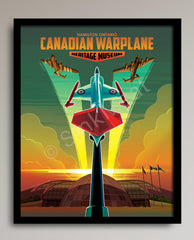 Canadian Warplane Museum 16x20 No Border