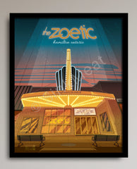 The Zoetic Theatre 16x20 No Border