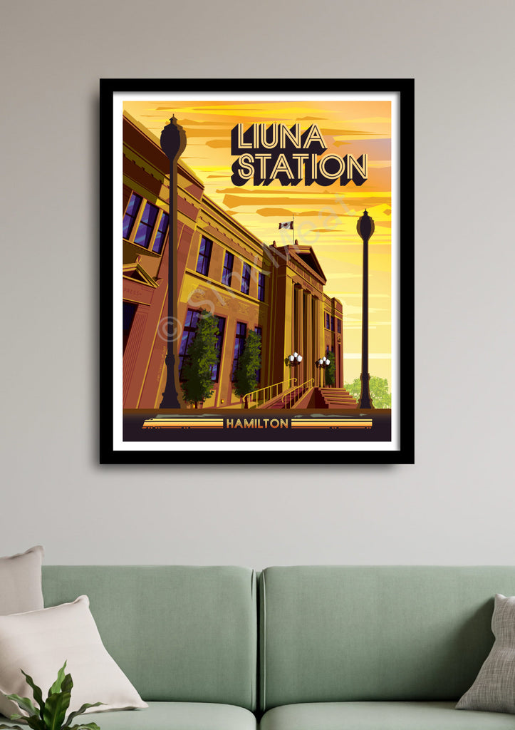 Liuna Station Art Print