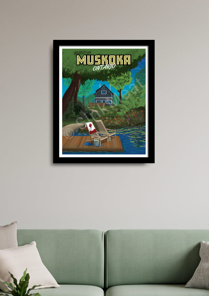 Muskoka Ontario Art Print