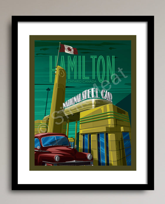 National Steel Car Art Print