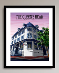 The Queen's Head Pub Art Print