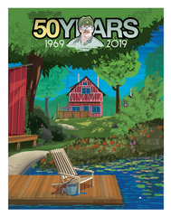 Sanders 50th Cabin Art Print