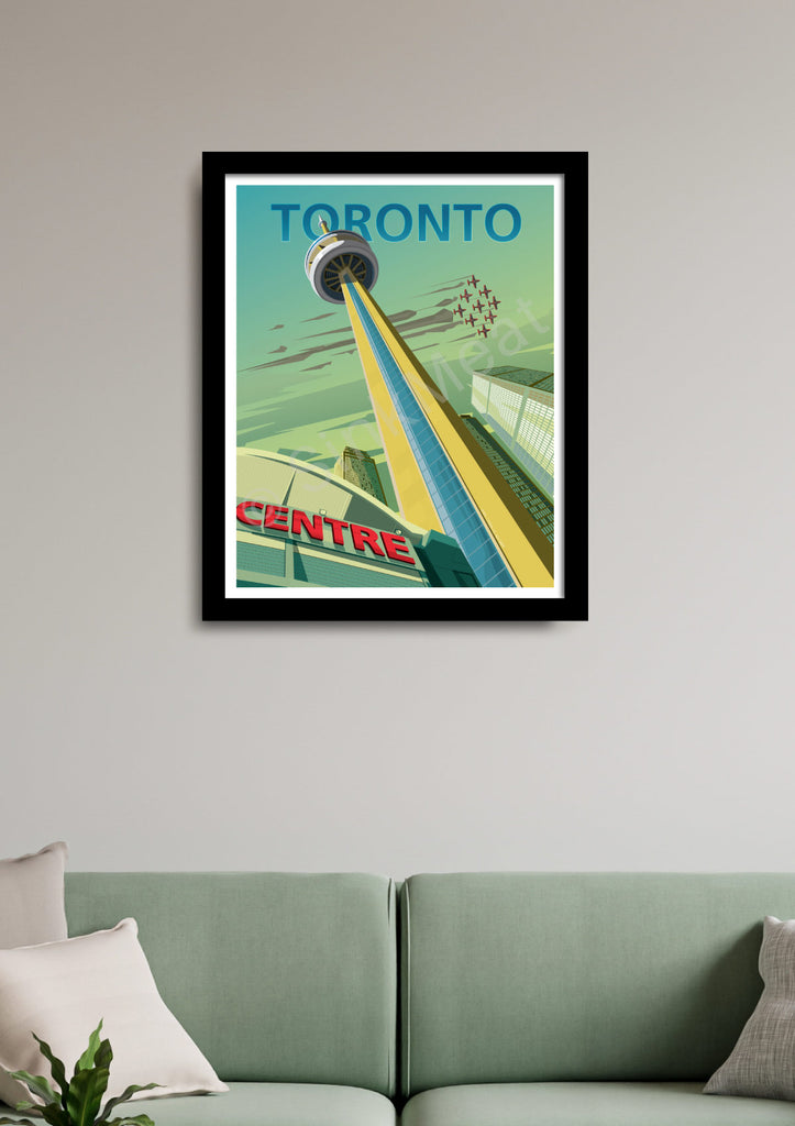 CN Tower Toronto Art Print