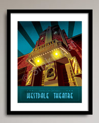 Westdale Theatre Art Print